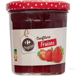 370G CONFITURE FRAISE CRF (PACK-6)