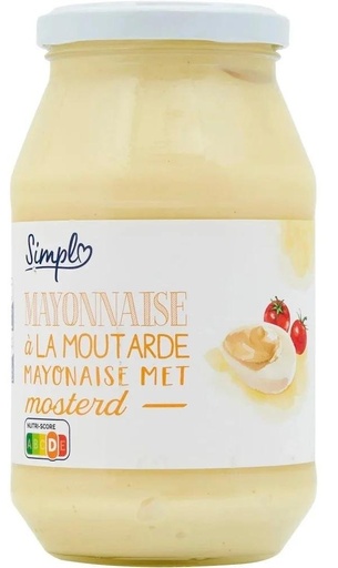 500ML MAYONNAISE PP BLANC (PACK-12)